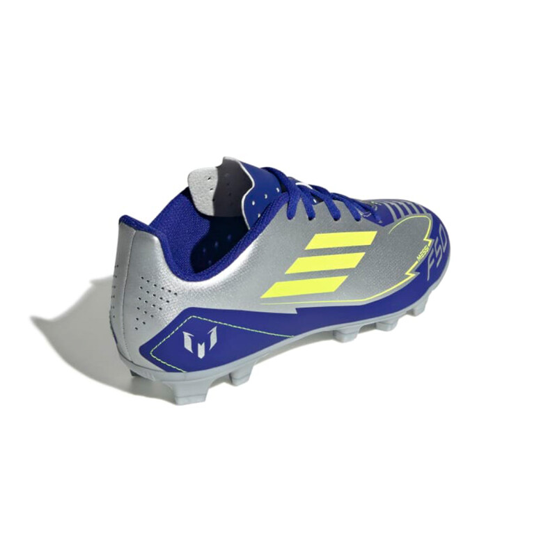 Adidas F50 Club Fg/mg J Messi Plateado-azul
