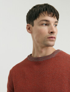 470586 SWEATER FERAUD Ladrillo