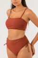 Top drim textura rib Terracota