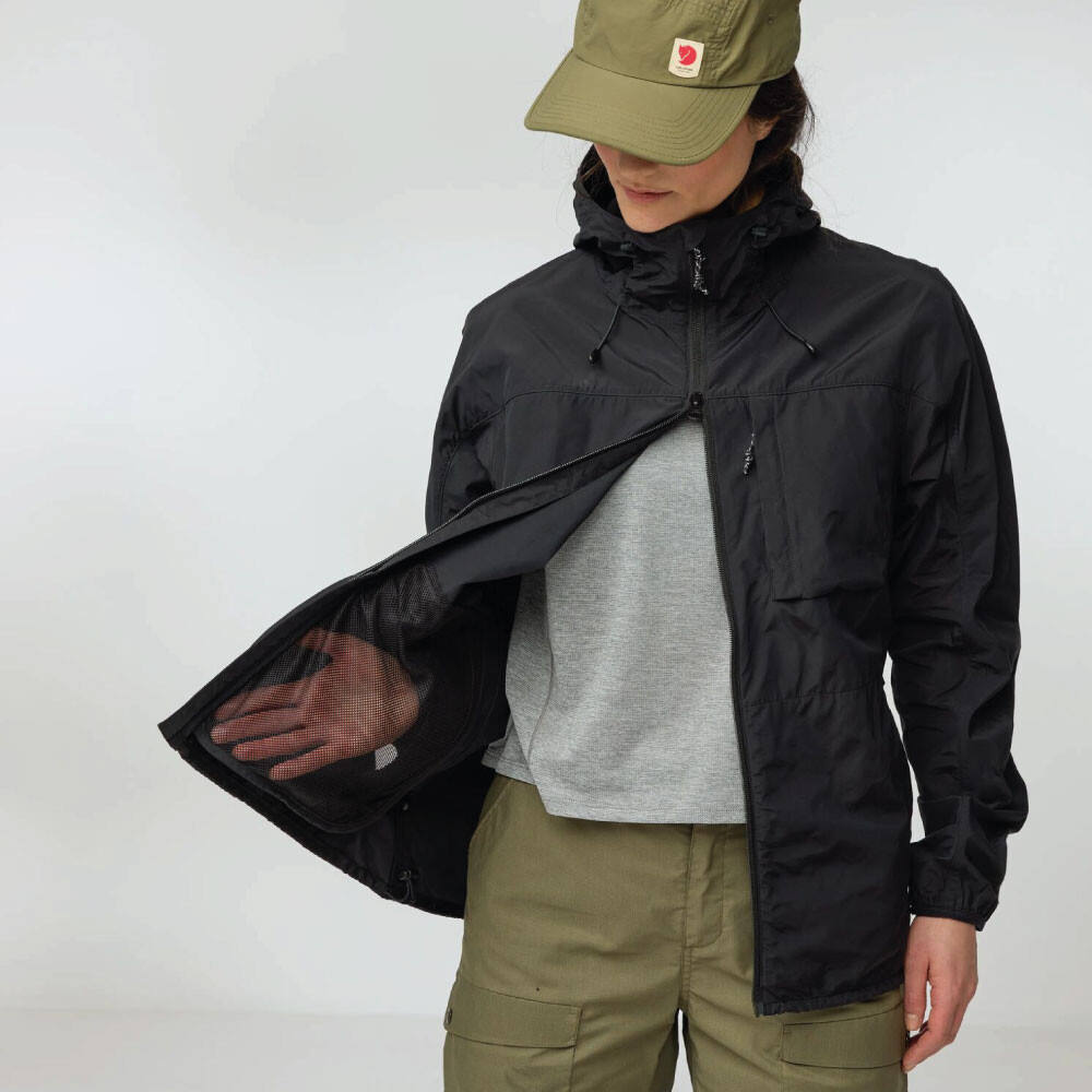 Casaca Fjallraven High Coast Wind Jacket W Mujer Dusty Rose