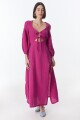 Vestido Tropical Magenta