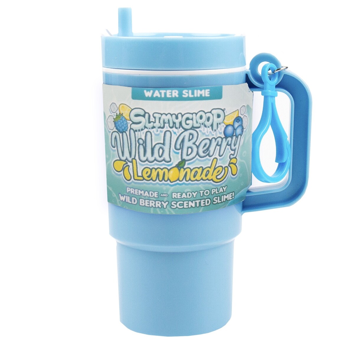 Slime Slimy Gloop Play Doh y Llavero Varios Aromas - WILDBERRY-LIMONADA 