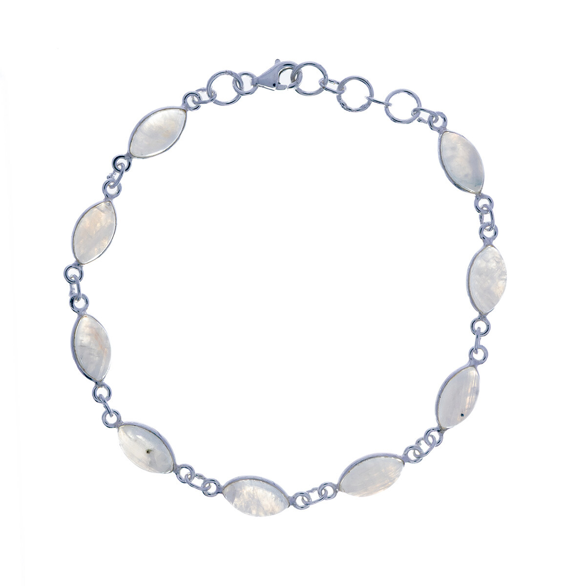 Pulsera de Plata 925 con Piedra de la Luna 