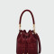 Marc Jacobs -Bolso bombonera, The Bucket Bordó