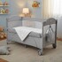 Practicuna colecho MILKWAY KIKKABOO gris cotton mix