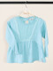 BLUSA MIX TURQUESA