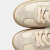 Sneaker Nil en cuero liso Natural