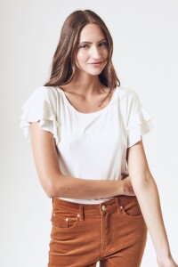 Remera Volados Nácar