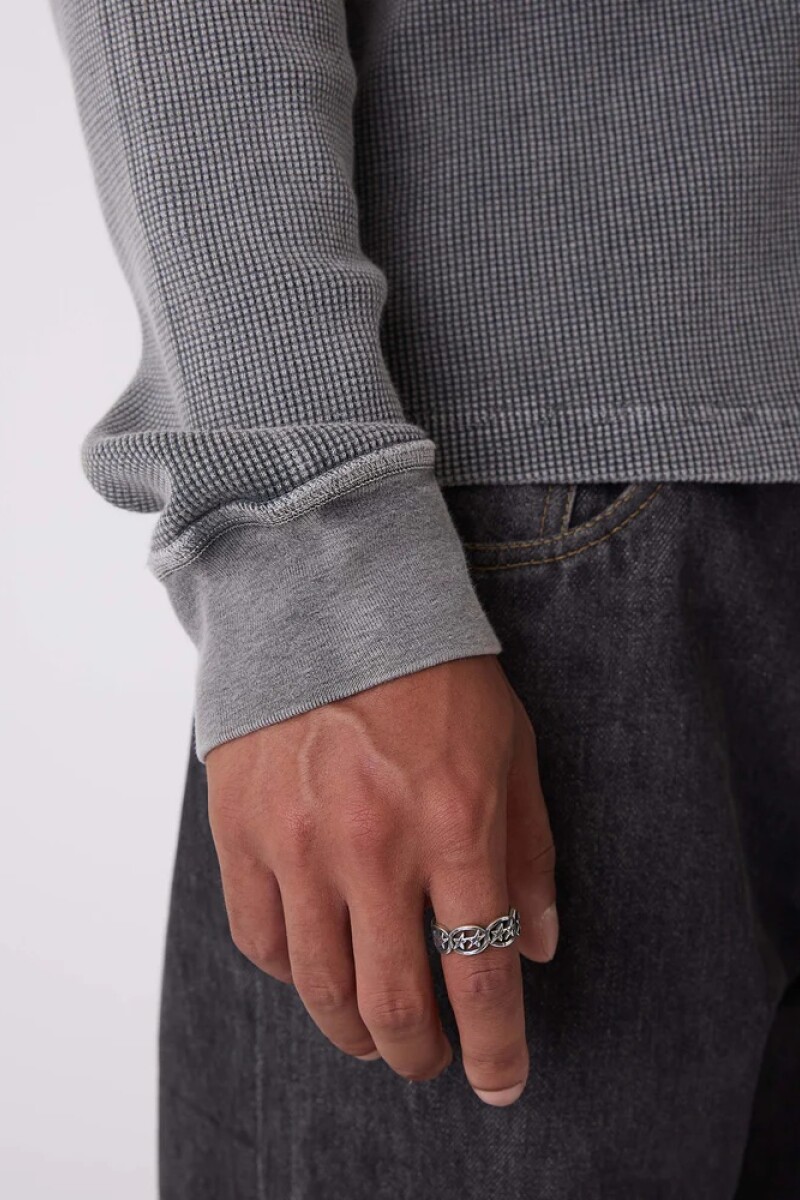 All-round Superstar Ring Plata