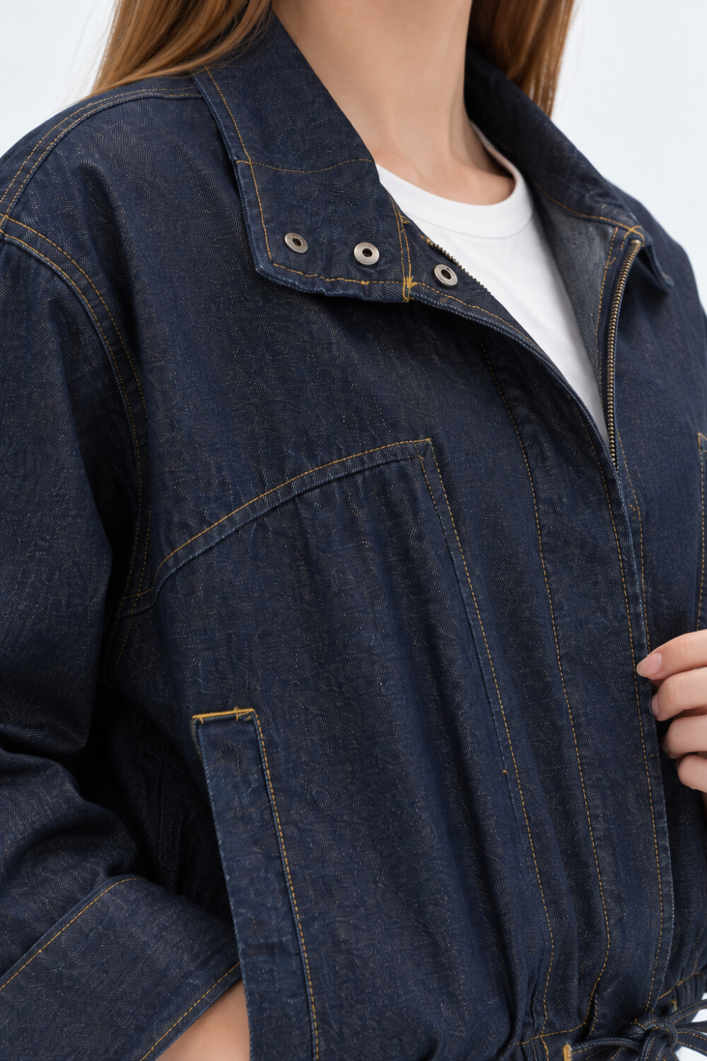 Campera Arthos Azul Indigo