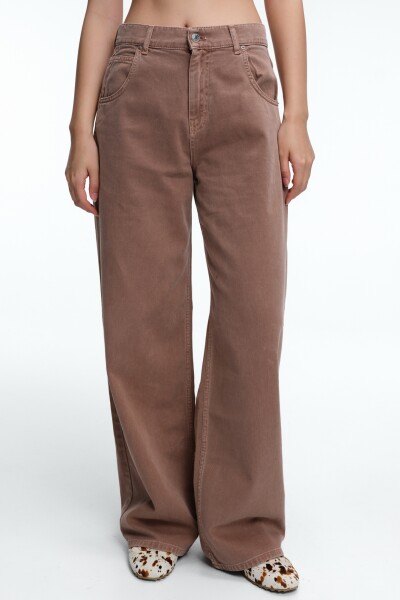 PANT ANCHO Beige