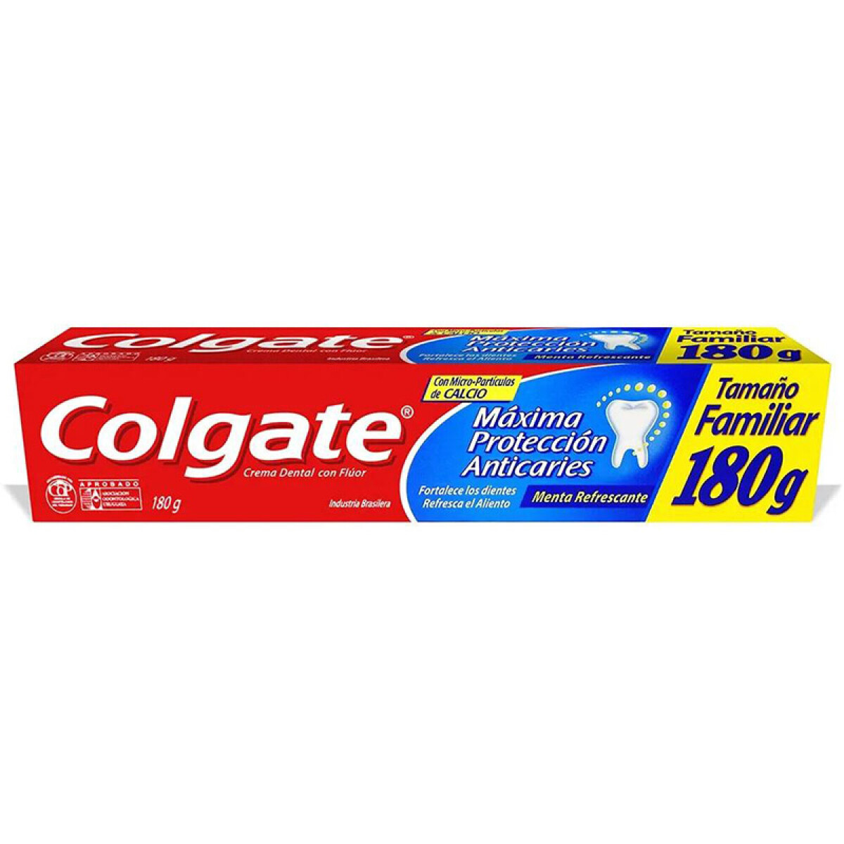 Colgate Pasta de Dientes Calcio 180g – Protección y Cuidado Completo de Dientes 