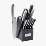 Cuisinart® JUEGO DE CUCHILLOS DE ACERO INOXIDABLE CON BLOQUE DE 13 PIEZAS N/A