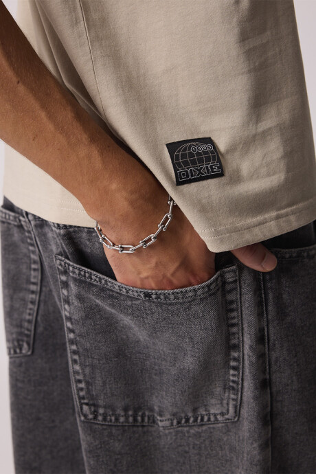 T-SHIRT LAMBREW26 DIXIE Gris Piedra