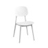 Silla Comedor Visby Blanca Comedor Diseño Moderno Resistente Blanco 1