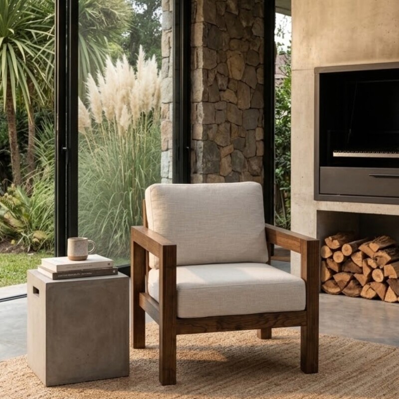SILLON BONAIRE 1 PUESTO - BEIGE 402122 (CD) Unica