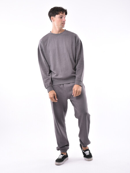 BUZO LAUTARO GRIS OSCURO