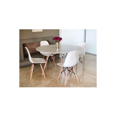 Mesa Eames Circular en Madera 120cm Mesa Eames Circular en Madera 120cm