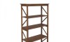 Biblioteca - Estanteria - Linea Open - Rustico Hogar Nogal