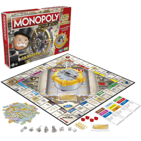 Juego de Mesa Monopoly Boveda Secreta 001