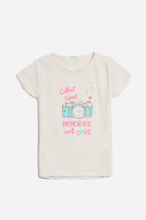 Remera Sweet Memories GRIS