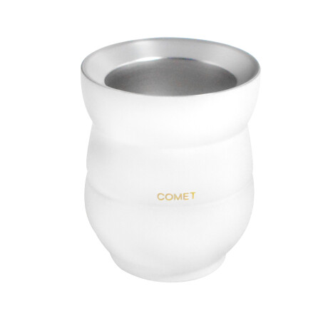 Mate acero inoxidable Comet 140ml Blanco
