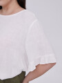 Blusa Abbas Marfil / Off White