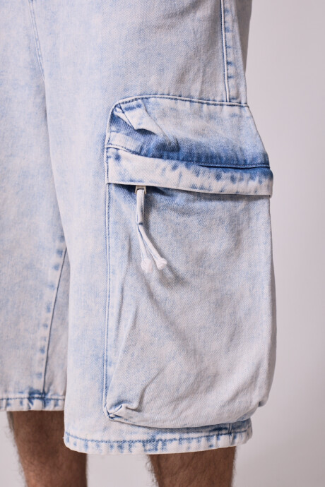 BERMUDA JEAN VARA DIXIE Celeste Claro