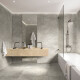 Porcelanato Tipo Piedra Taupe 60X60Cm Piso Pared GAMAS DE GRIS
