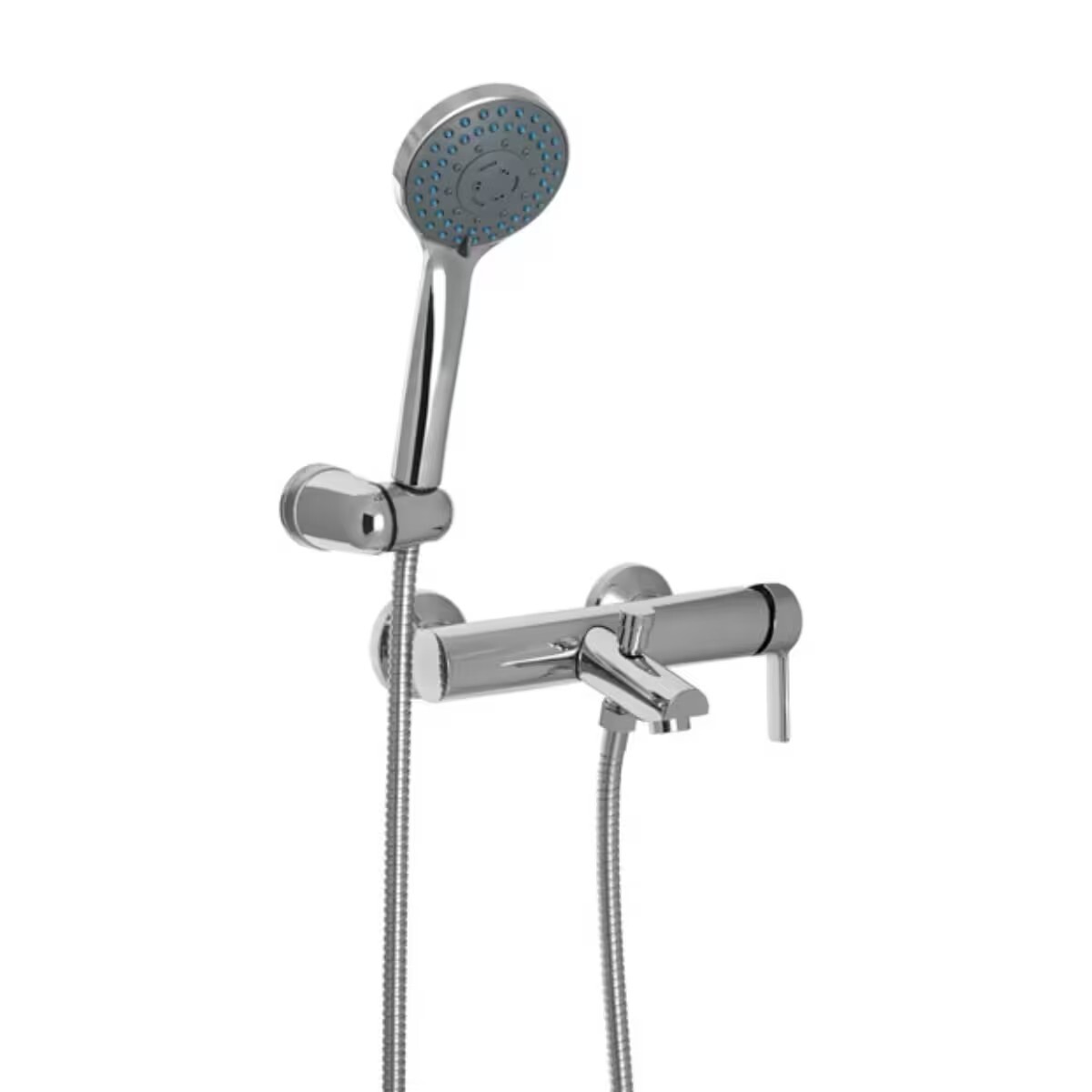 Grifería De Ducha Monocomando Con Transferencia Calyx Cromado 