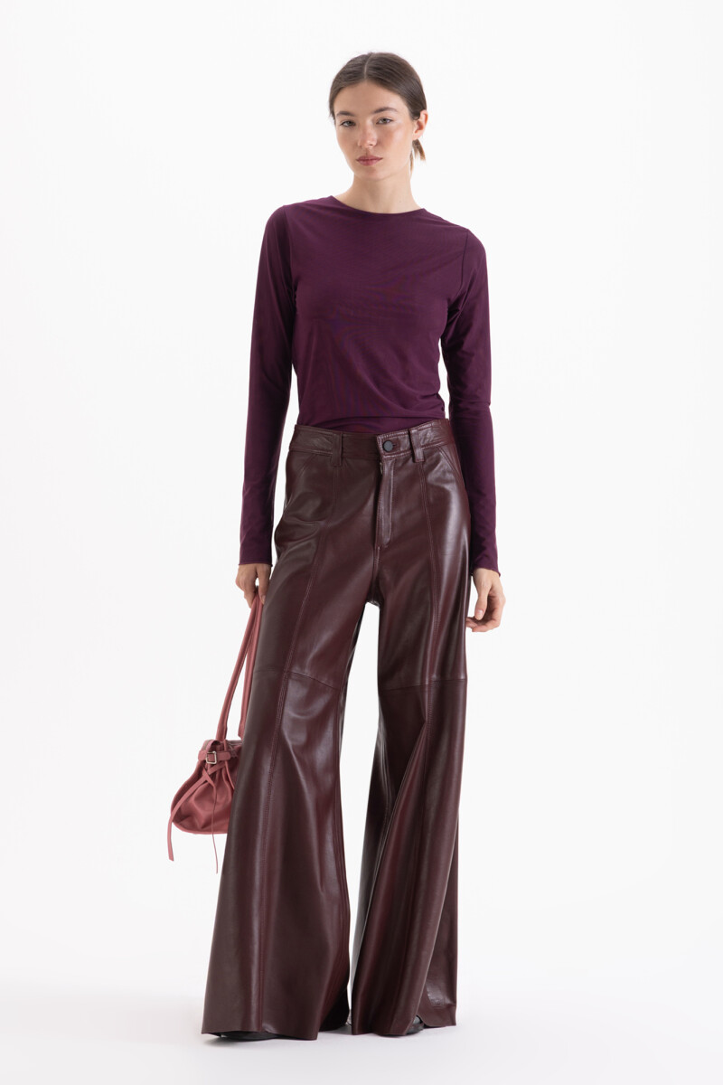 PANTALON RACHEL Bordo