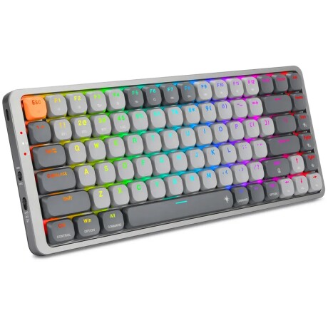 Teclado Gamer Inalambrico Redragon Azure K652 RGB Gray Teclado Gamer Inalambrico Redragon Azure K652 RGB Gray