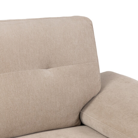 Sofá Blus - Tela Microfibra - 3 cuerpos 6686-4 Beige