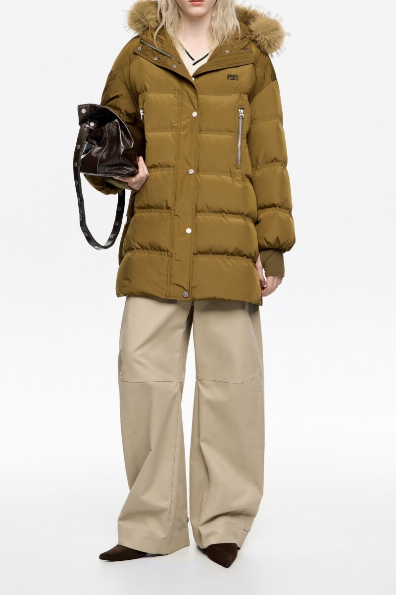 ABRIGO ACOLCHADO Verde Oliva