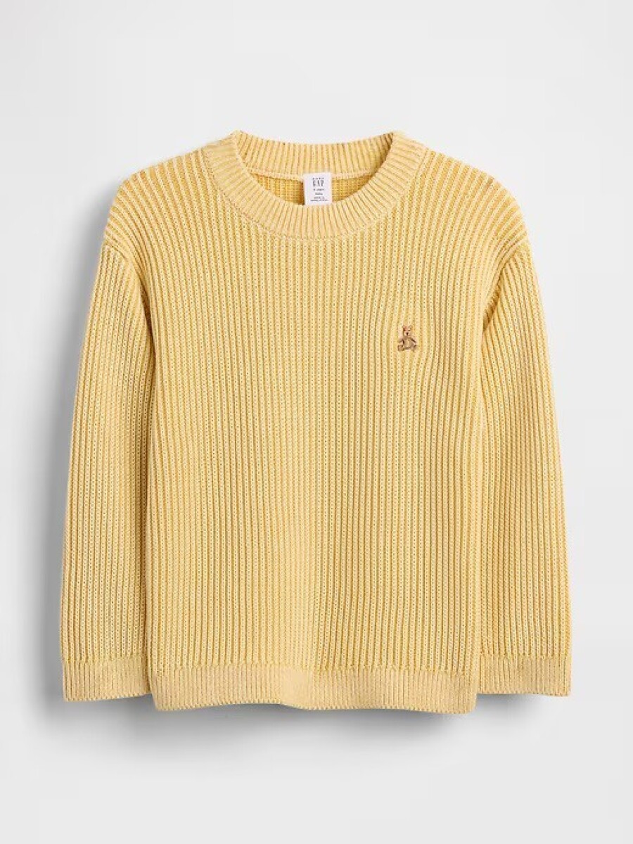 Buzo Algodòn Brannan Toddler Niño - Tonal Yellow Stripe 