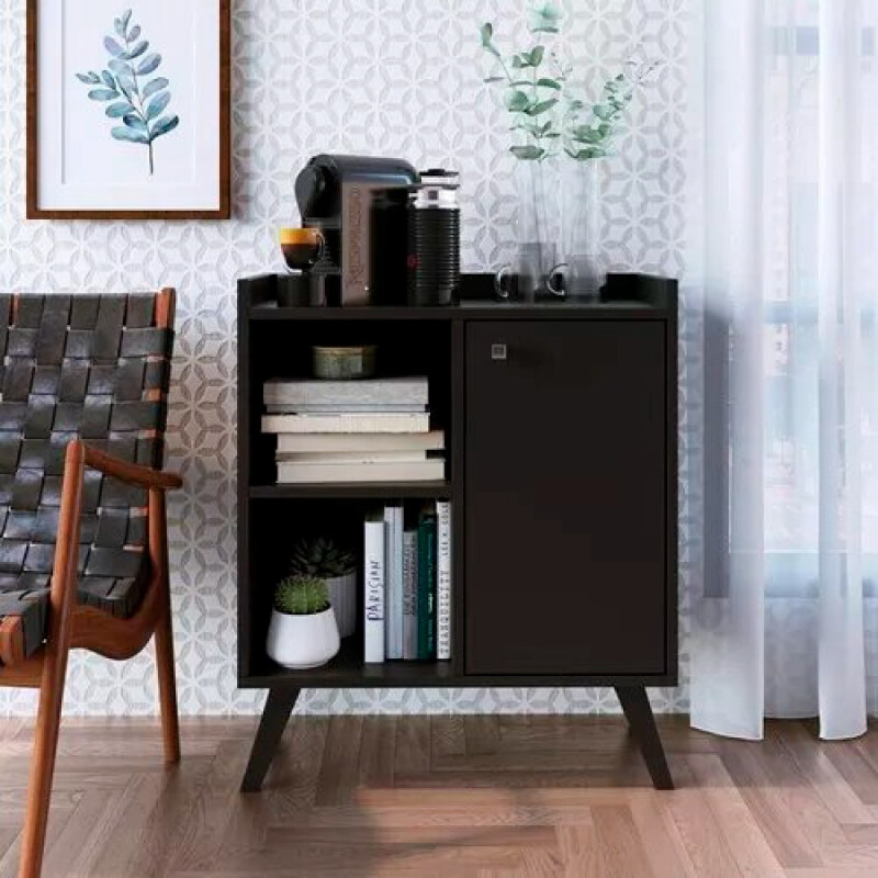 Aparador Bargueño Buffet Living Premium negro Aparador Bargueño Buffet Living Premium Negro