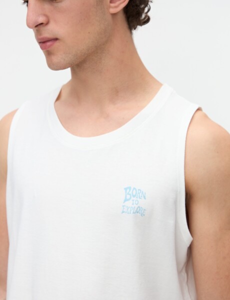 Musculosa Vallejo Off white