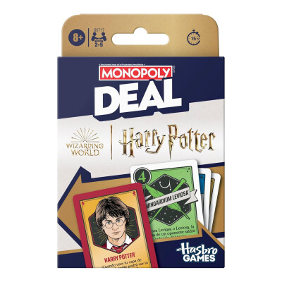Monopoly Deal Harry Potter Juego de Cartas Hasbro Monopoly Deal Harry Potter Juego de Cartas Hasbro