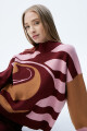 Sweater Waves Bordo