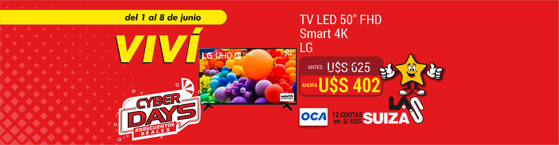 Led 50" LG