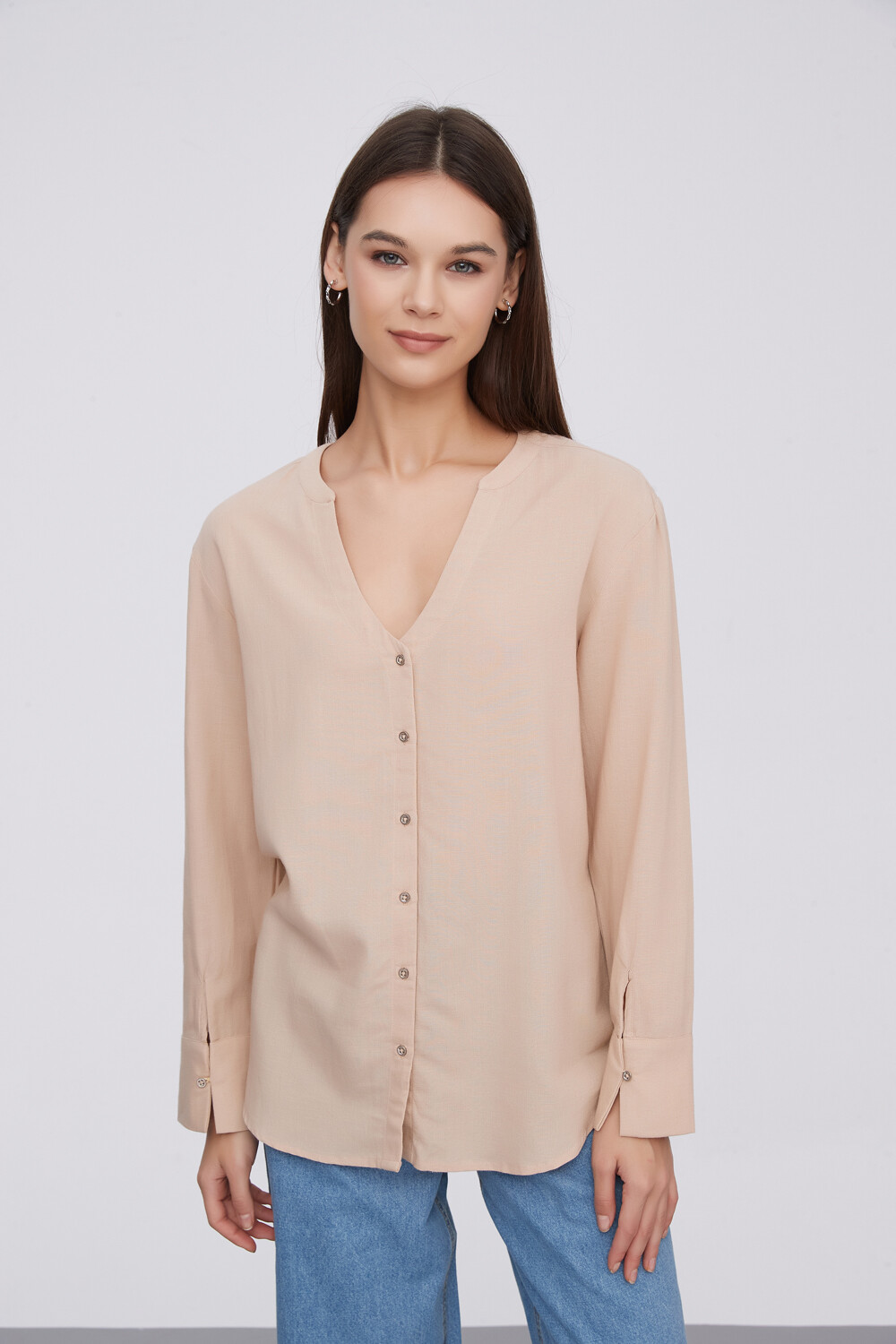 Camisa Biadene Beige