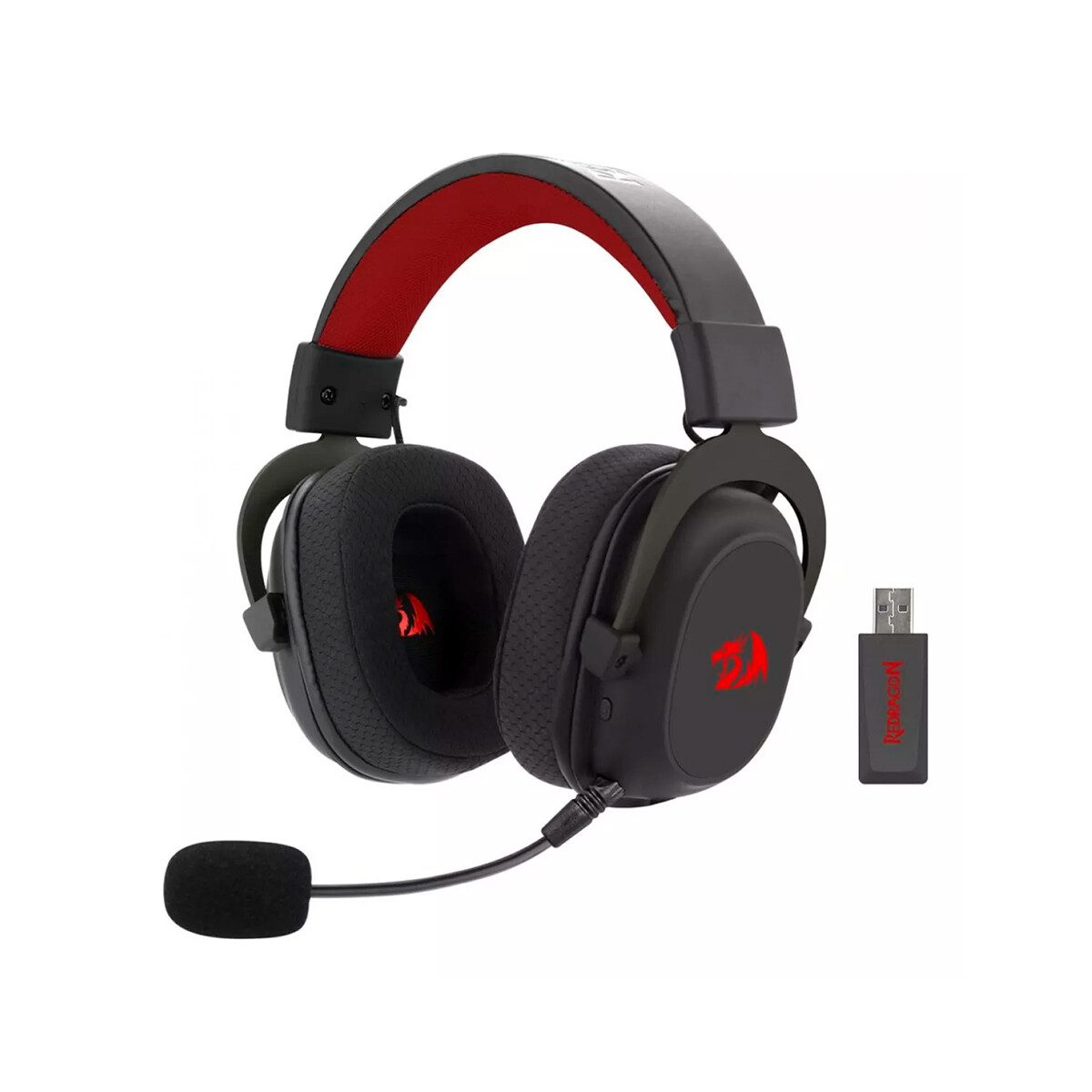 Auriculares Gamer Redragon Zeus Pro H510 Black con Micrófono 
