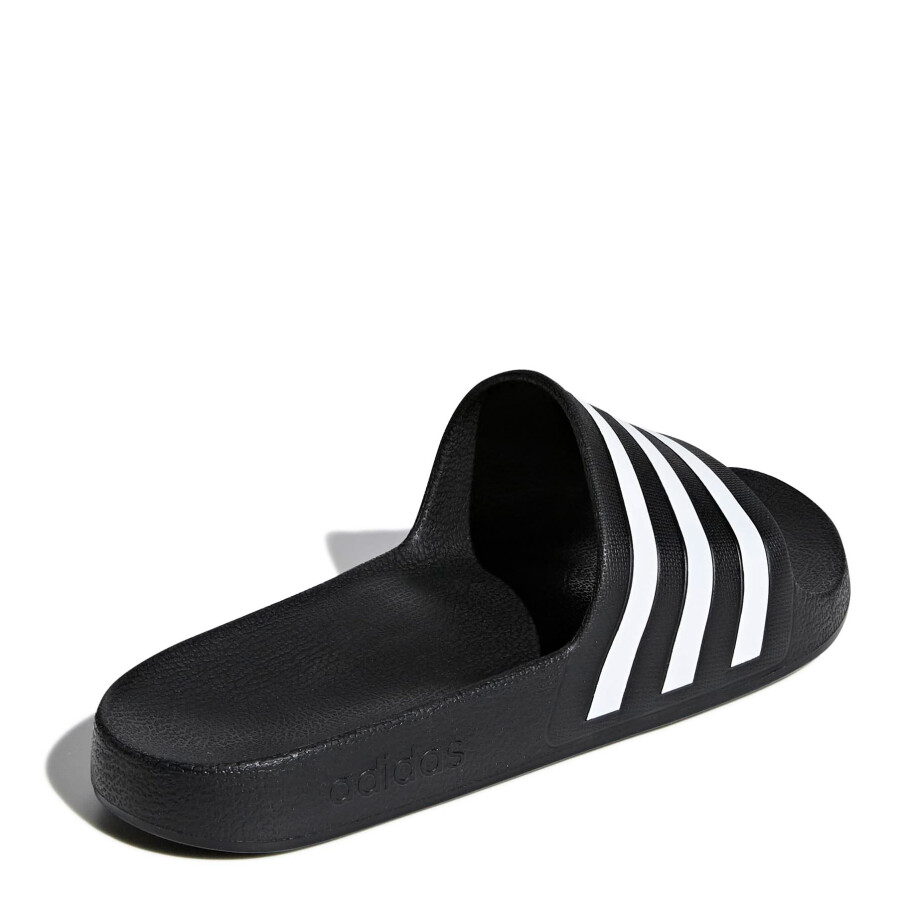 Chanclas de Hombre Adidas Adilette Aqua Negro - Blanco