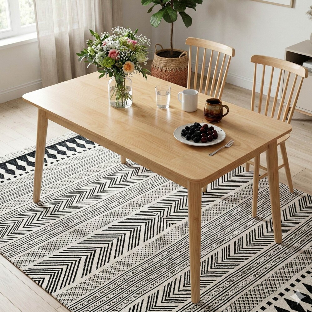 Mesa de comedor - Madera maciza 140 cm Oslo Mesa de comedor - Madera maciza 140 cm Oslo