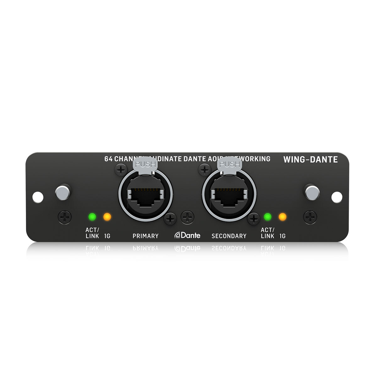 Interfaz Audio Expansión Behringer Wing-dante P/wing 