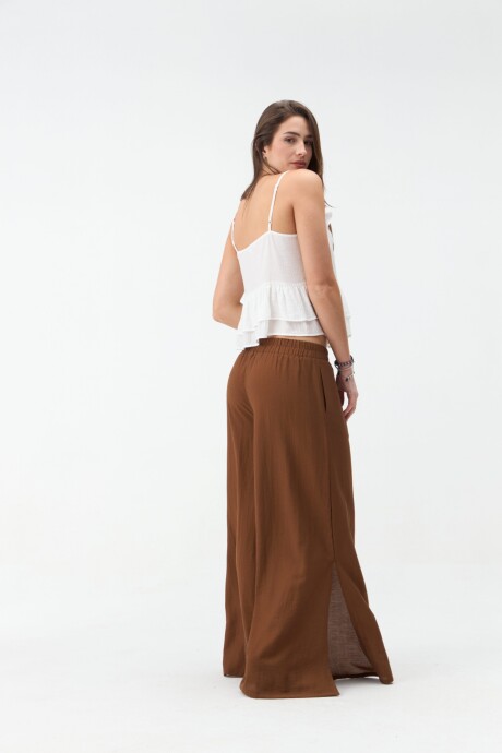 PANTALÓN MIREIA Marrón