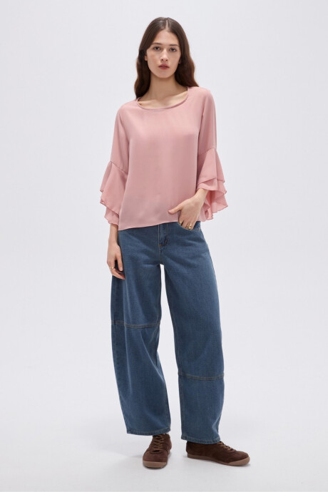 Blusa Kelvar Rosa Oscuro