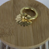 FLOR ARTIF SECA EN FRASCO VIDRIO 10X11CM Unica
