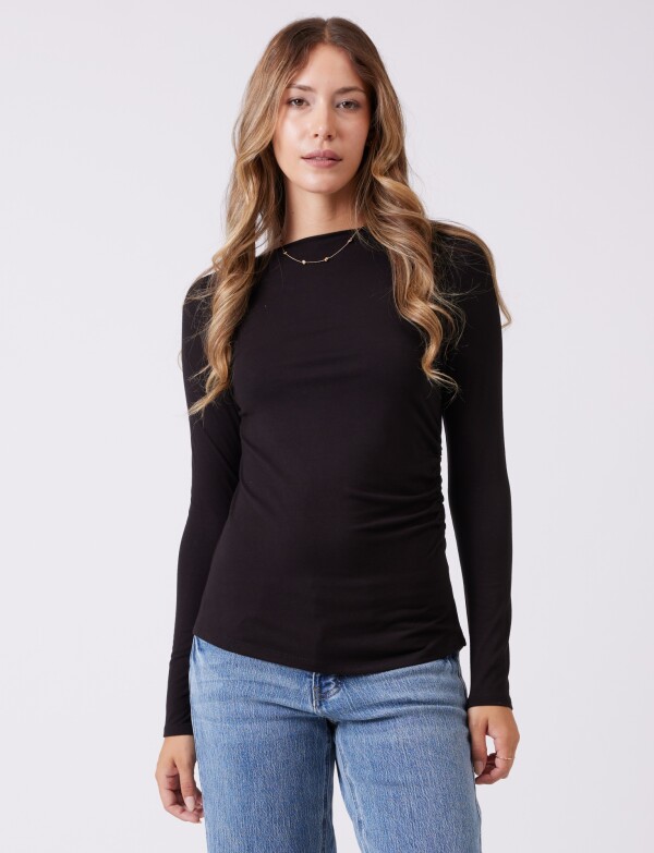 Remera Frunces NEGRO