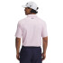 UA Playoff 3.0 Stripe Polo-PNK PNK-647